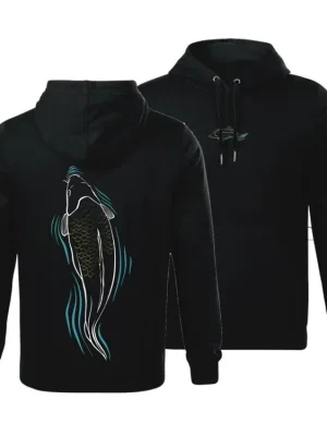 Nízká Cena Giants Fishing Mikina pánská černá Kapr u hladiny Varianta vel. 2XL