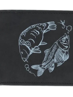 Zlevněný Giants fishing Peněženka černá dva kapři Black Wallet Two Carps