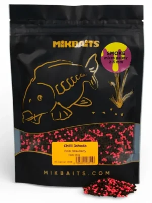 Mikbaits SMOKE micro pelety 350g 2-3mm Získejte slevu -5% za registraci v e-shopu Pu0159u00edchutu011b Mango Výprodej