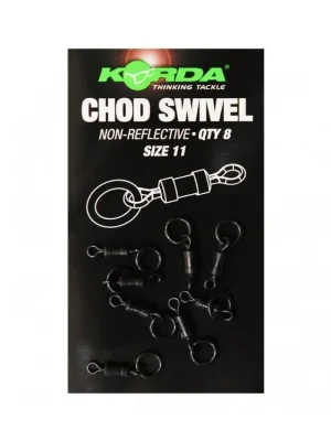 Autentický Korda Obratlíky Chod Swivel vel. 11