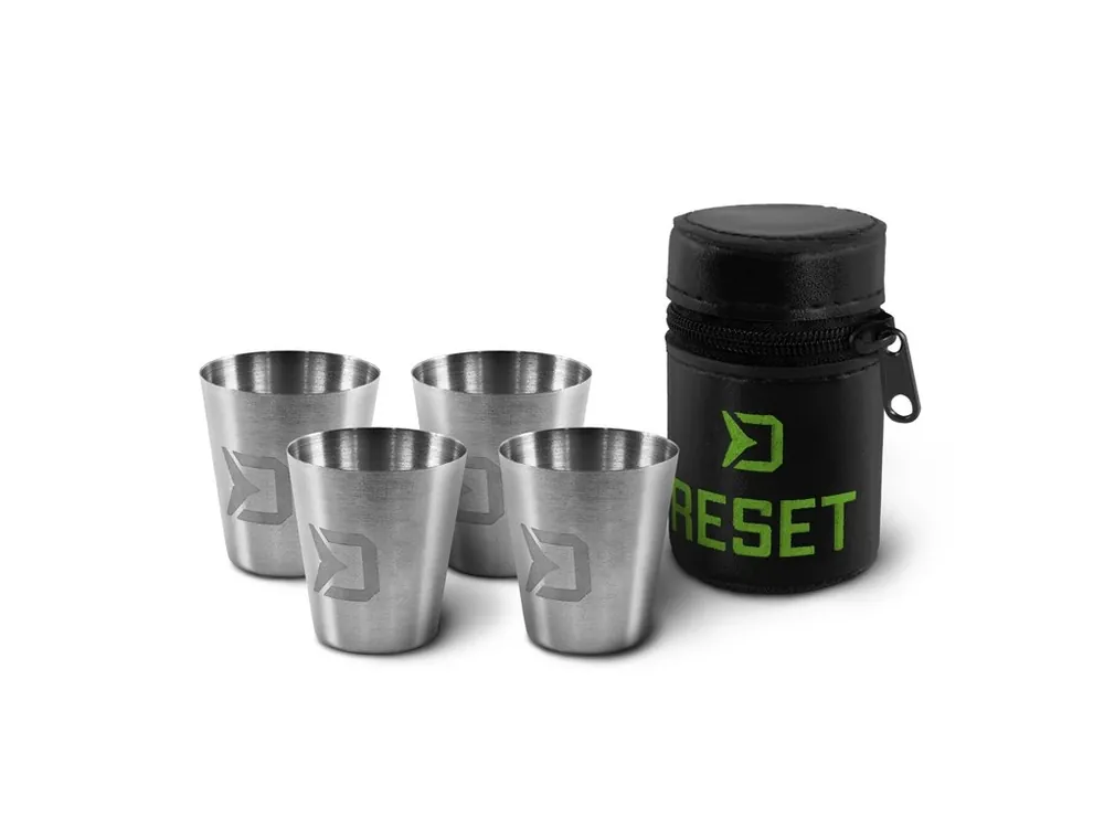 Set nerezových pohárků Delphin RESET 4v1 Poslední Šance