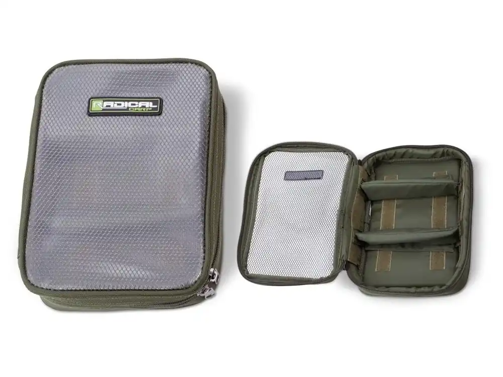 ZRADICAL Z-CARP™ AFTER DARK POUZDRO NA PŘÍSLUŠENSTVÍ VELKÉ 25,5 CM ZELENÉ 18 CM 6,5 CM Hit Sezóny