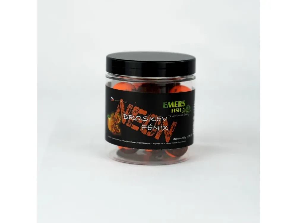 EMERS FISH Broskev Fénix - NEONKY 20mm 50g Akce