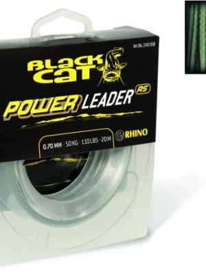Zlevněný BLACK CAT POWER LEADER 20M 80KG,176LBSØ1,00MM