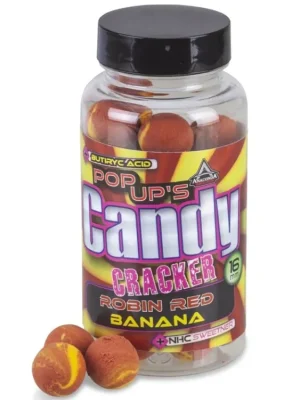 Anaconda pop up´s Candy cracker Robin red-Banana 12mm Pouze Dnes
