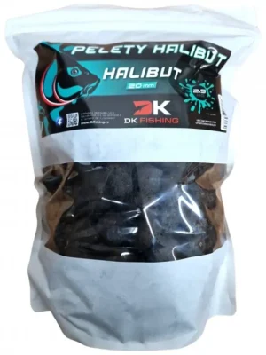 Nejlepší Cena DK FISHING chytací pelety halibut 2,5 kg