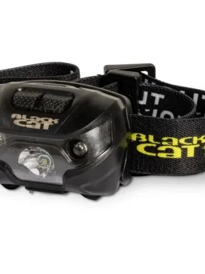 Expresní Doručení BLACK CAT Čelovka NIGHT VISION 1500 ČERNÁ/ZELENÁ