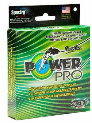 PowerPro splétaná šňůra 275m 0,76mm 95kg Mechově zelená Omezená Nabídka