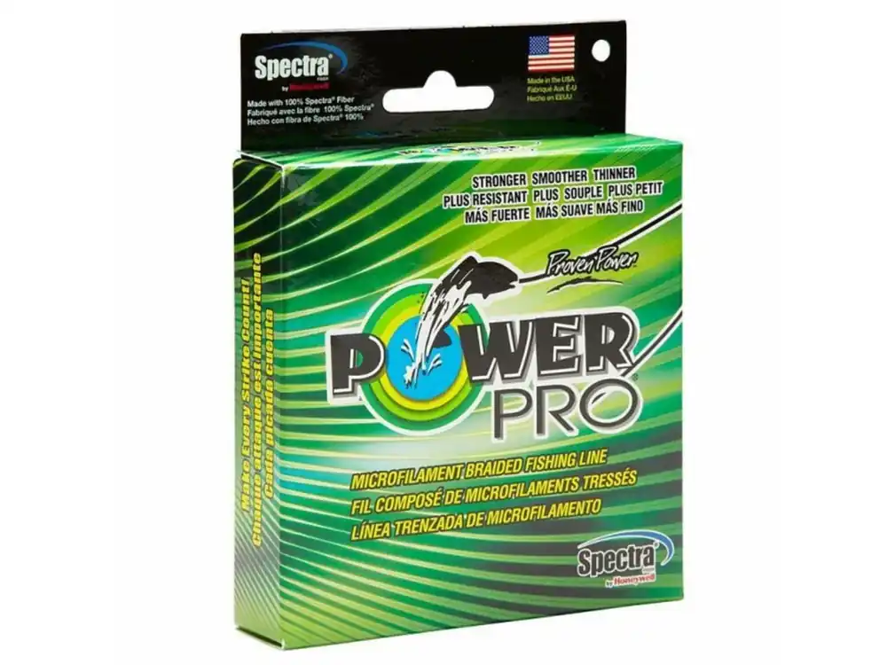 PowerPro splétaná šňůra 275m 0,76mm 95kg Mechově zelená Omezená Nabídka