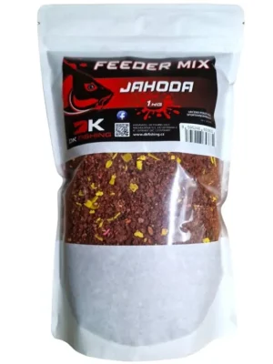 Odeslání Ihned DK FISHING Feeder mix vlhčený jahoda 1kg