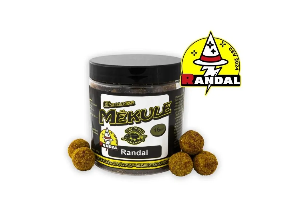 Nejlepší Cena Václavík Boilies Měkule - 140 g/20 mm/Randal