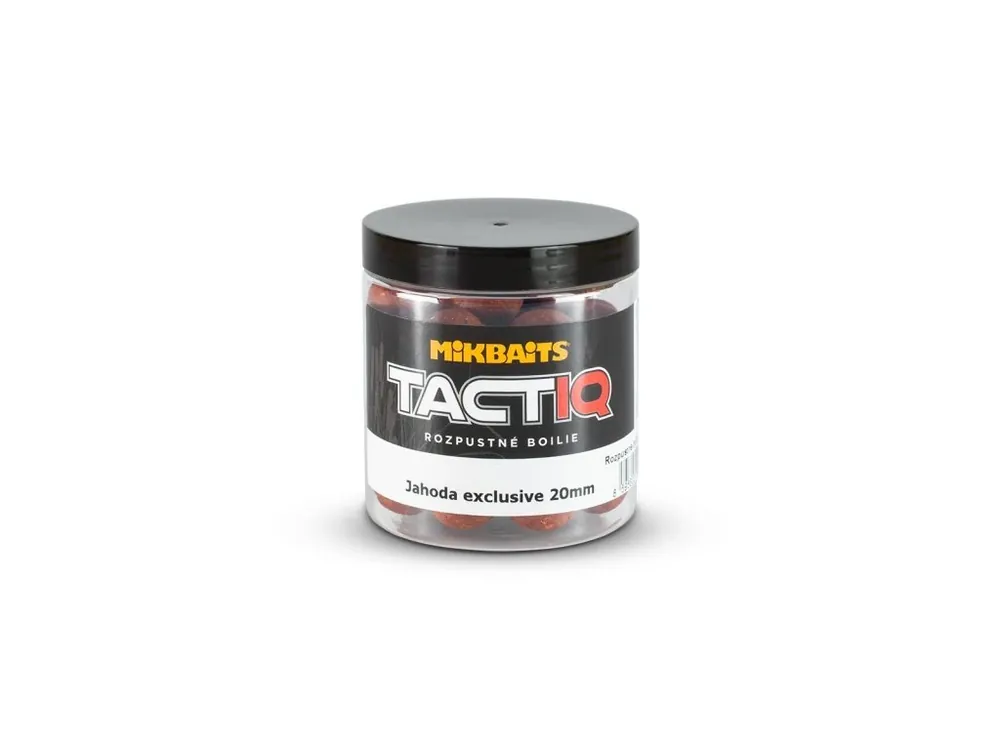 Mikbaits TactiQ rozpustné boilie 250ml - Jahoda exclusive 16mm Kup Teď