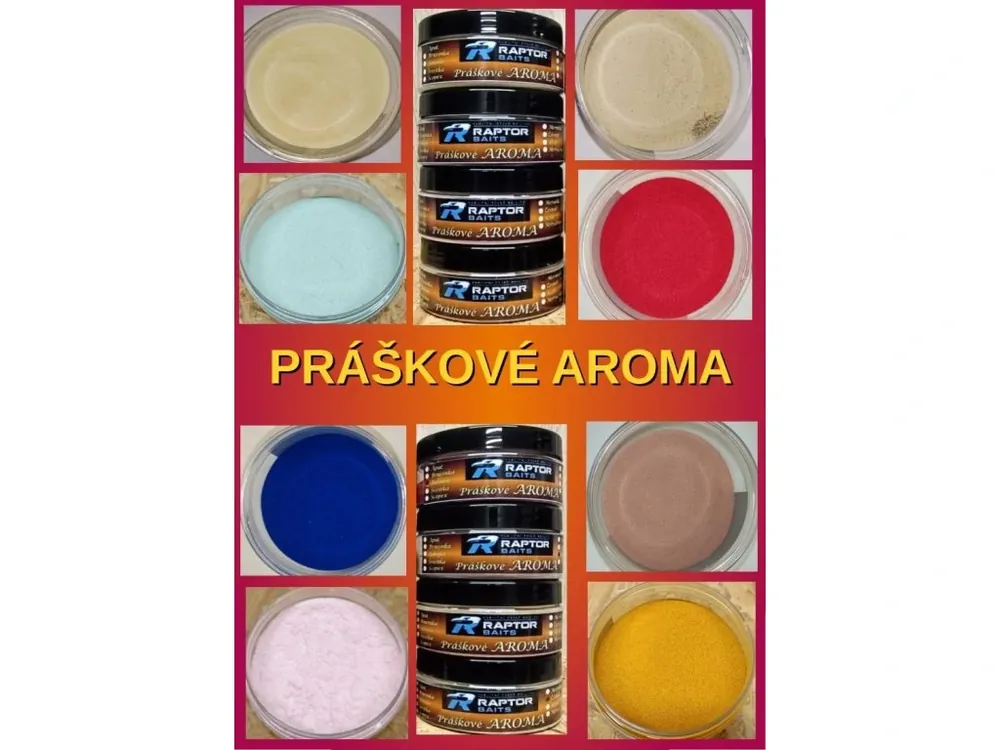 Cenově Výhodný Raptor Baits Práškové aroma 60 g Švestka