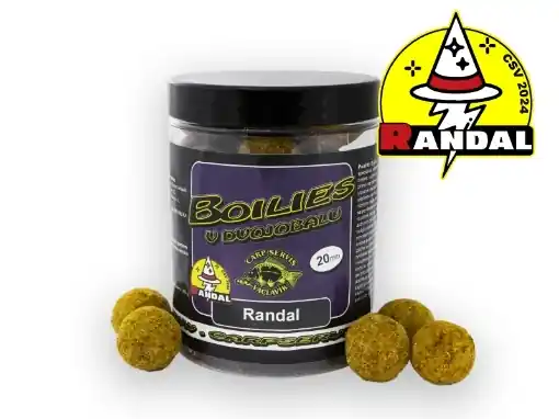 Aktuální CSV Boilies v dvojobalu - 180 g / 20 mm / Randal