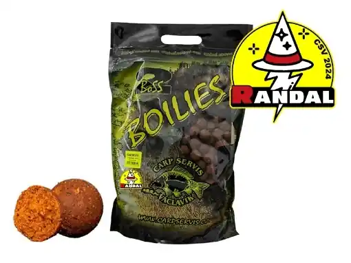 CSV Boilies Boss2 - 2,5 kg / 20 mm / Randal Dokud Zásoby Vydrží