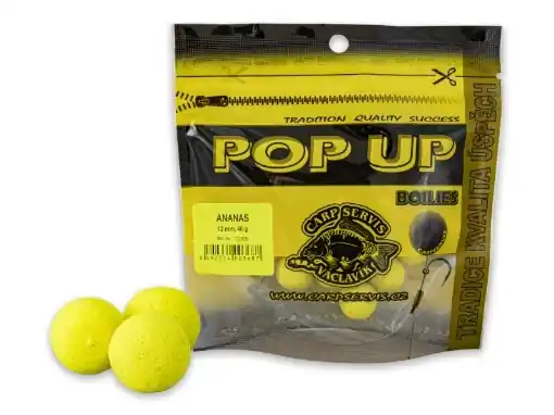 Sleva CSV Pop-Up Boilies Sáček/ 40 g / 12 mm / Ananas