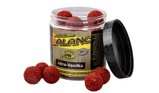 Vysoce Kvalitní CSV Boilies Balanc - 120 g / 20 mm / Játra-Vanilka