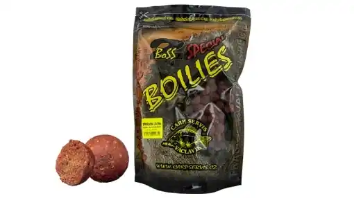 Cenově Výhodný CSV Boilies Boss2 SPECIAL - 1 kg / 25 mm / Přírodní játra