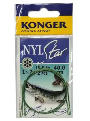 Lanko s očky Konger Nylstar 40cm 10kg 2ks Akční Cena