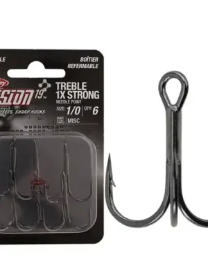 Berkley Fusion19 Treble 1x Hooks #6 (8ks) Přímo Od Výrobce