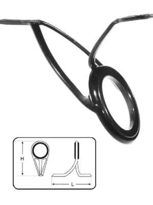 Vázací očko KW SiC Zirconia Double Leg LS #25 Ověřený