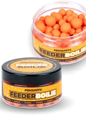 Vysoce Kvalitní Mikbaits Feeder boilie 100ml Mango 8+12 mm