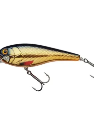 Abu Garcia Beast Hi-Lo Floating 9cm Gold Black Orange Sleva