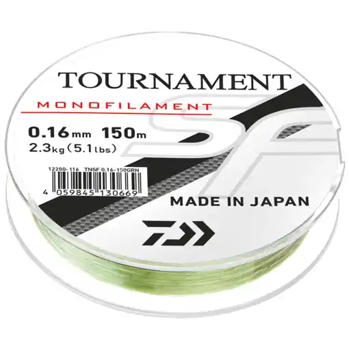 Výhodná Nabídka Daiwa Tournament SF Green 150m 0.30mm 7.9kg