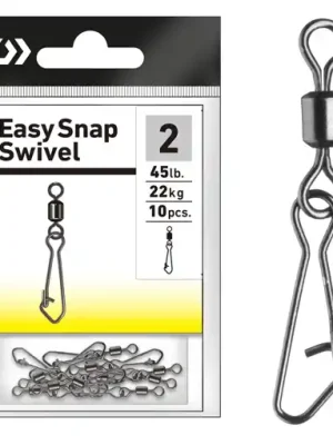 Daiwa Easy Snap Swivel #4 16kg 10ks Dokud Zásoby Vydrží