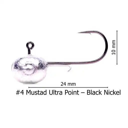 Akční Nabídka Jig hlavička SAF Mata-Mata #4 6.0g 5ks