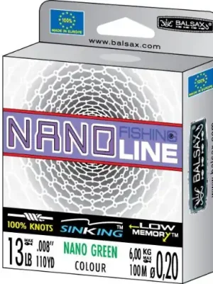 Autentický Balsax Nano Green 300m