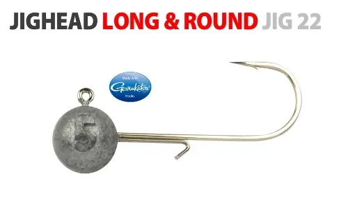 Spro Long & Round Jighead #3/0 14g 4.5cm 4ks Zlevněný