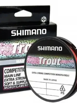 Zlevněný Shimano Trout Competition Red 150m 0.20mm 3.27kg
