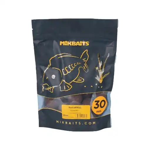 Mikbaits ManiaQ Boilie NutraKRILL 30mm 300g Odeslání Ihned