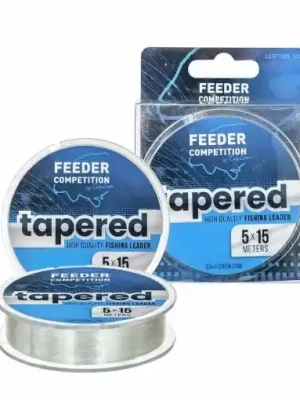Carp Zoom Ujímaný vlasec Tapered Leader 5x15m 0,18-0,28mm Zlevněný