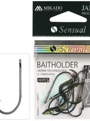 Výhodná Nabídka Mikado Sensual Baitholder Háčky #1/0 BN - 10ks
