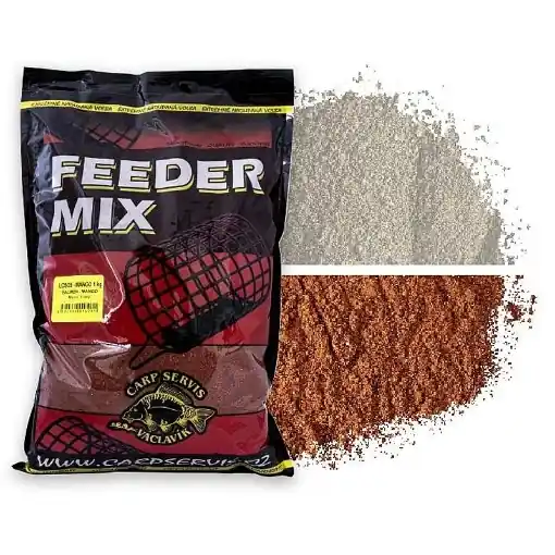 Aktuální CSV Feeder Mix 1kg Losos Mango oranžová