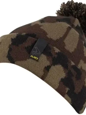 Čepice Avid Carp Camo Bobble Hat Cenový Hit