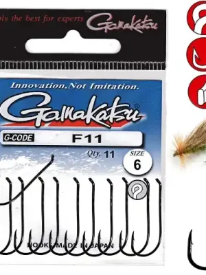 Cenově Výhodný Gamakatsu F11 Hook #8 12ks