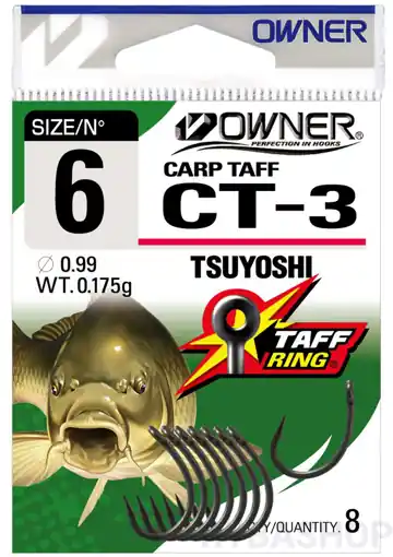 Expresní Doručení Owner CT-3 Carp Taff Tsuyoshi