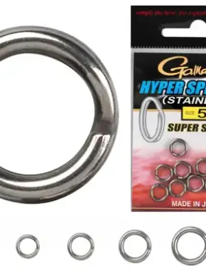 Akce Gamakatsu Hyper Split Ring, vel.4 22kg (10ks)
