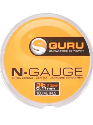 Akční Cena Guru N-Gauge 5lb (0-15mm) návazcový vlasec
