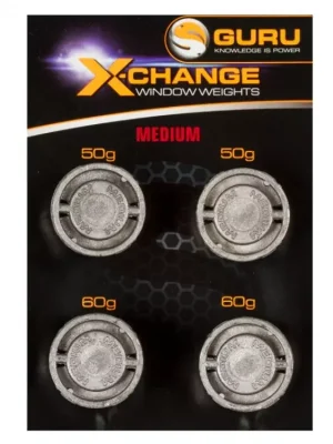 Guru Window Feeder X-Small Pack H doplňková sada okenních košíčků 40+50gr - sada výměnných závaží Časově Omezené