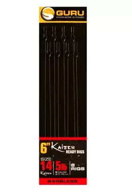 Guru Kaizen Pole Rigs předvázaný háček - 15cm - 10 Nejprodávanější
