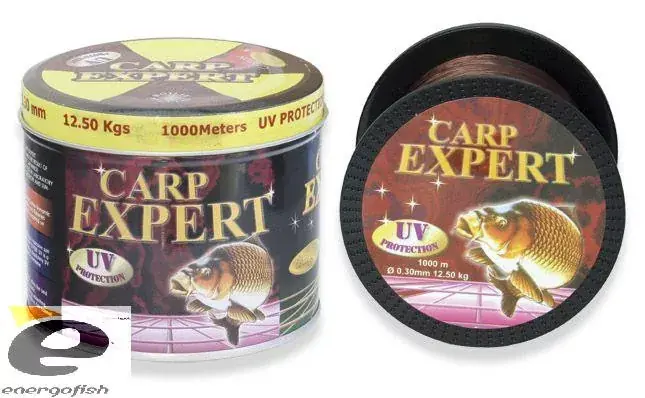 Značkový Vlasec Carp Expert UV 0,30Mm 1000M V kovové krabičce