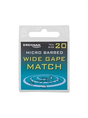 Finální Výprodej Drennan Háček Wide Gape Match 14 Mikroprotihrotový