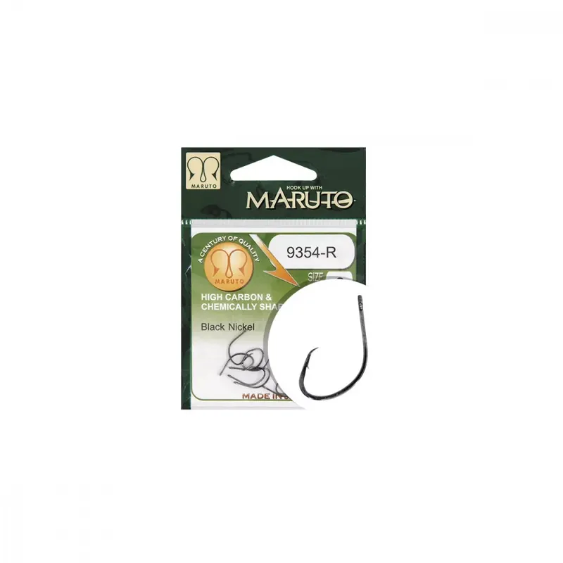 Maruto Háček 9354-R Hosoji-Mutsu Recurved Hc Forged Ringed Black Nickel 10 Must-Have