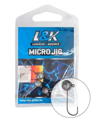 L&K Micro Jig 2412 JIG hlava 6 - 3gr - 4ks Výprodej