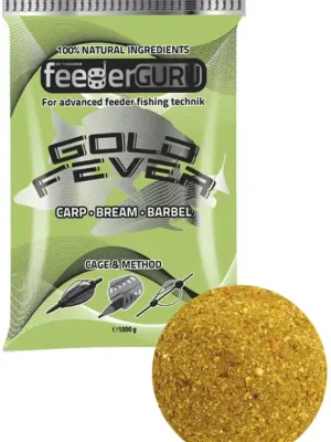 <b>Tímár Mix</b> Feeder <b>Guru</b> Gold Fever Krmítková směs 1kg Top Prodej