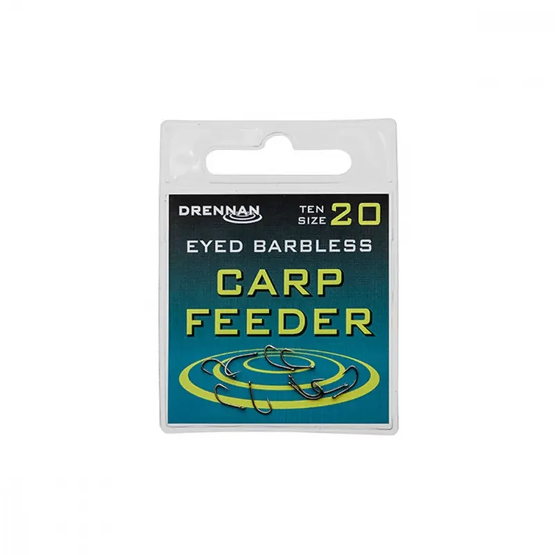 Časově Omezené Drennan Eyed BLess Carp Feeder 10 Háček 10ks